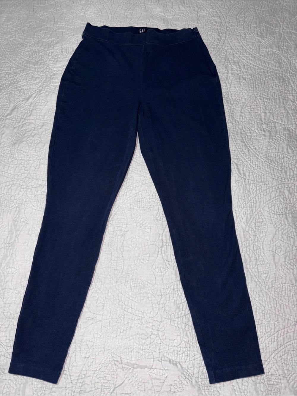 GAP Women's Navy Blue Ponte Pants, sz 14T